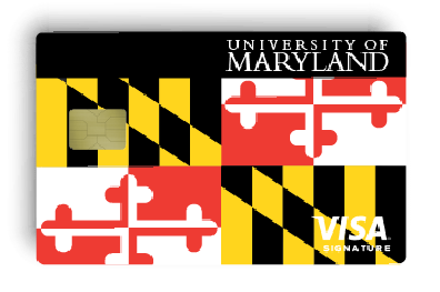 Terps Card Maryland Flag